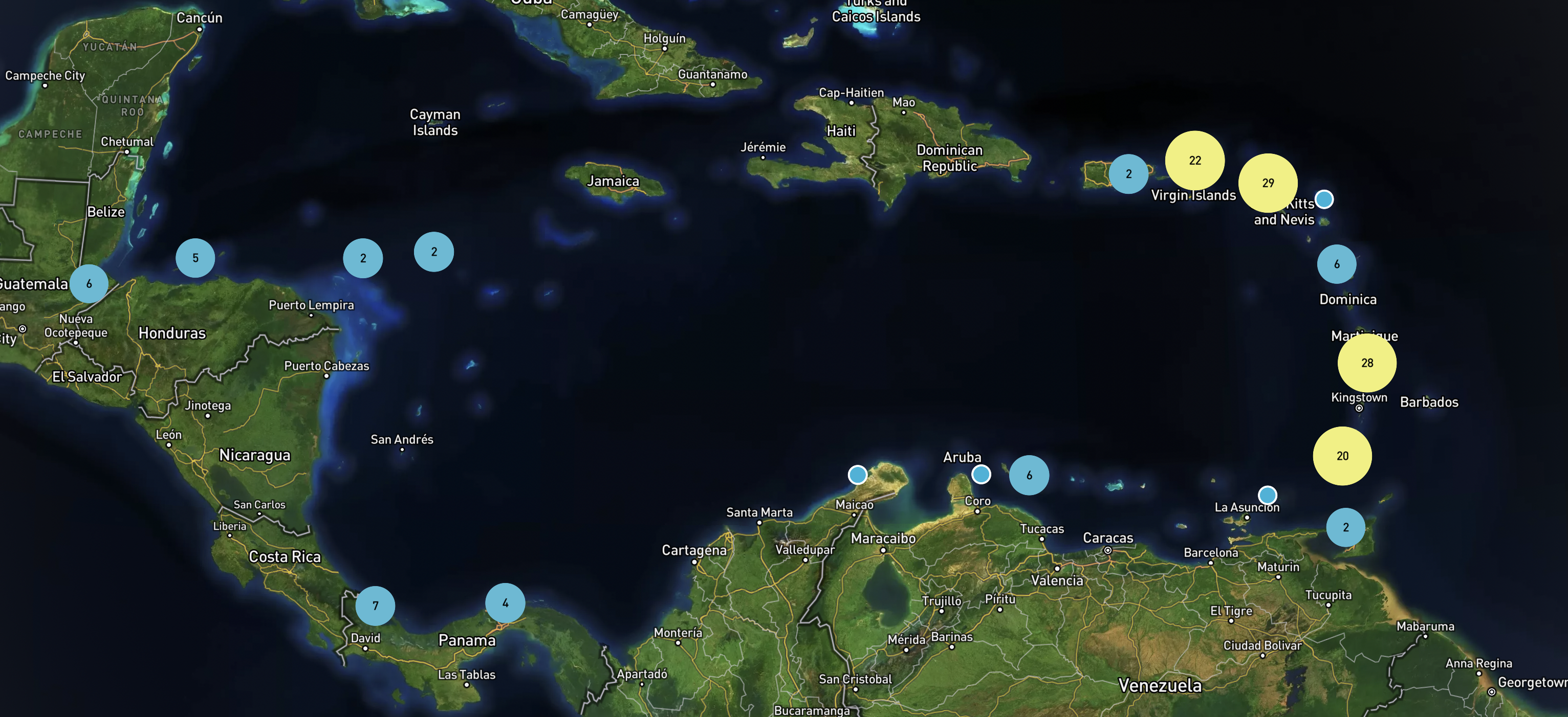 Incident Locations Map 2024